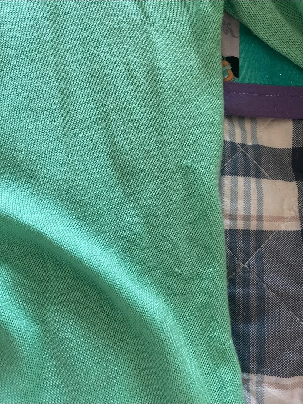 New York & Company Mint Open-Front Draped Cardigan